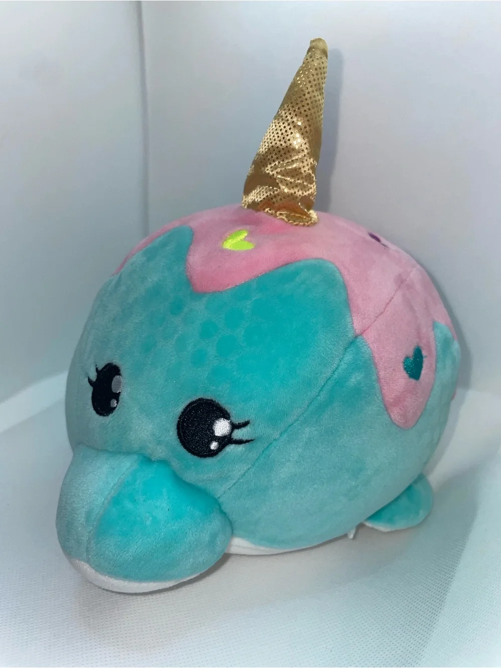 Spark Create Imagine Ice Cream Narwhal Plush Stuffed Animal – 8